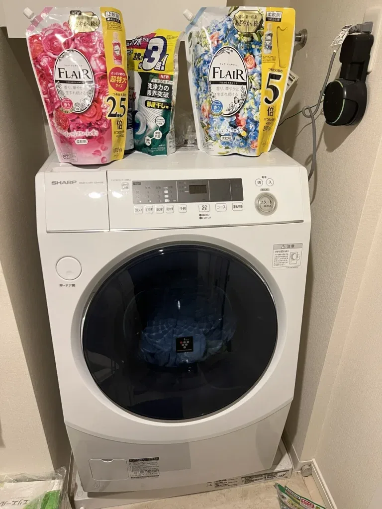シャープドラム式洗濯機