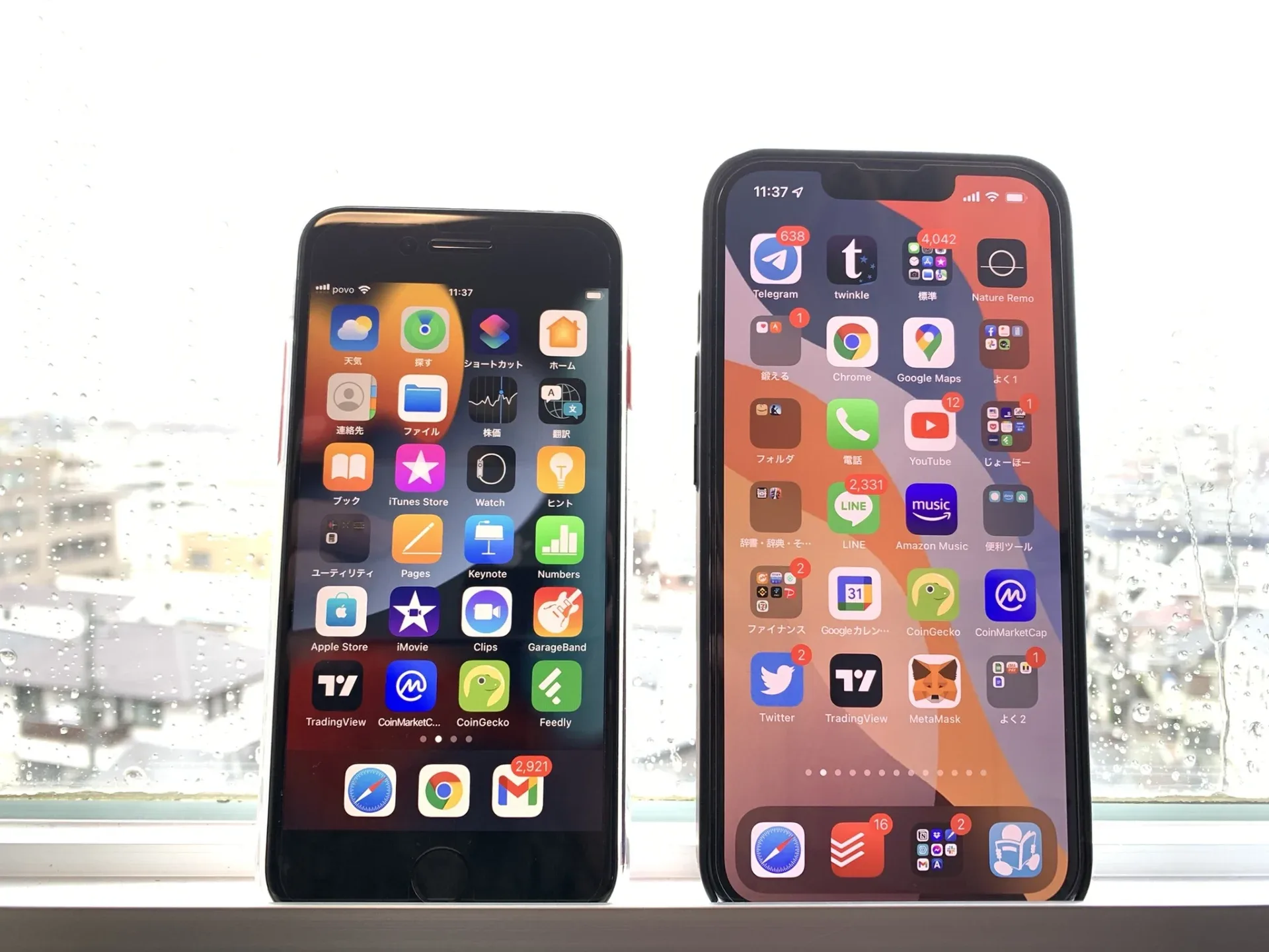 iPhone 13 ProとiPhone SE